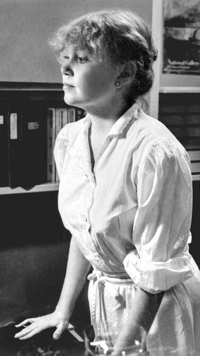 Black and white portrait of Carol J. Frost.